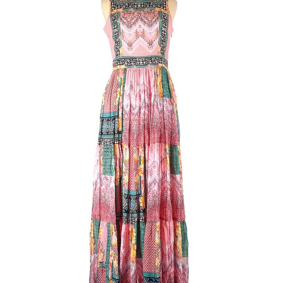 Anthropologie Alessandra Maxi Dress Bhanuni by Jyoti 6 S NWT - Picture 7 of 7